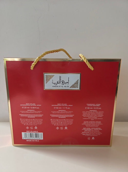 Ameerat Al Arab – Coffret Cadeau Body Splash & Lotion