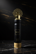 Flacon Black Stone by Layaan 300ml Ã¢â‚¬â€œ dÃƒÂ©sodorisant maison noir et or gÃƒÂ©omÃƒÂ©trique