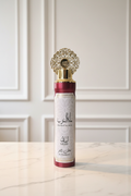 Flacon Malekat Al Arab by Layaan 300ml Ã¢â‚¬â€œ dÃƒÂ©sodorisant maison bordeaux et blanc