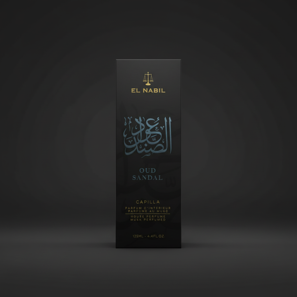 Oud Sandal Capilla El Nabil - fond sombre élégant