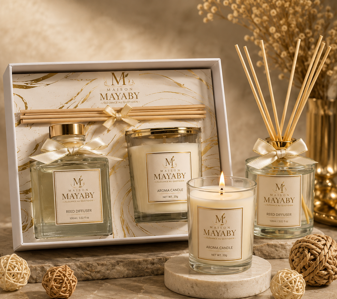 Coffret Maison Mayaby – English Pear with Freesia