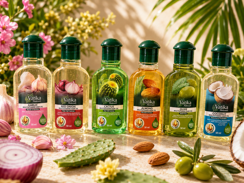 Vatika Multivitamin Hair Oil – Huile Capillaire Naturelle