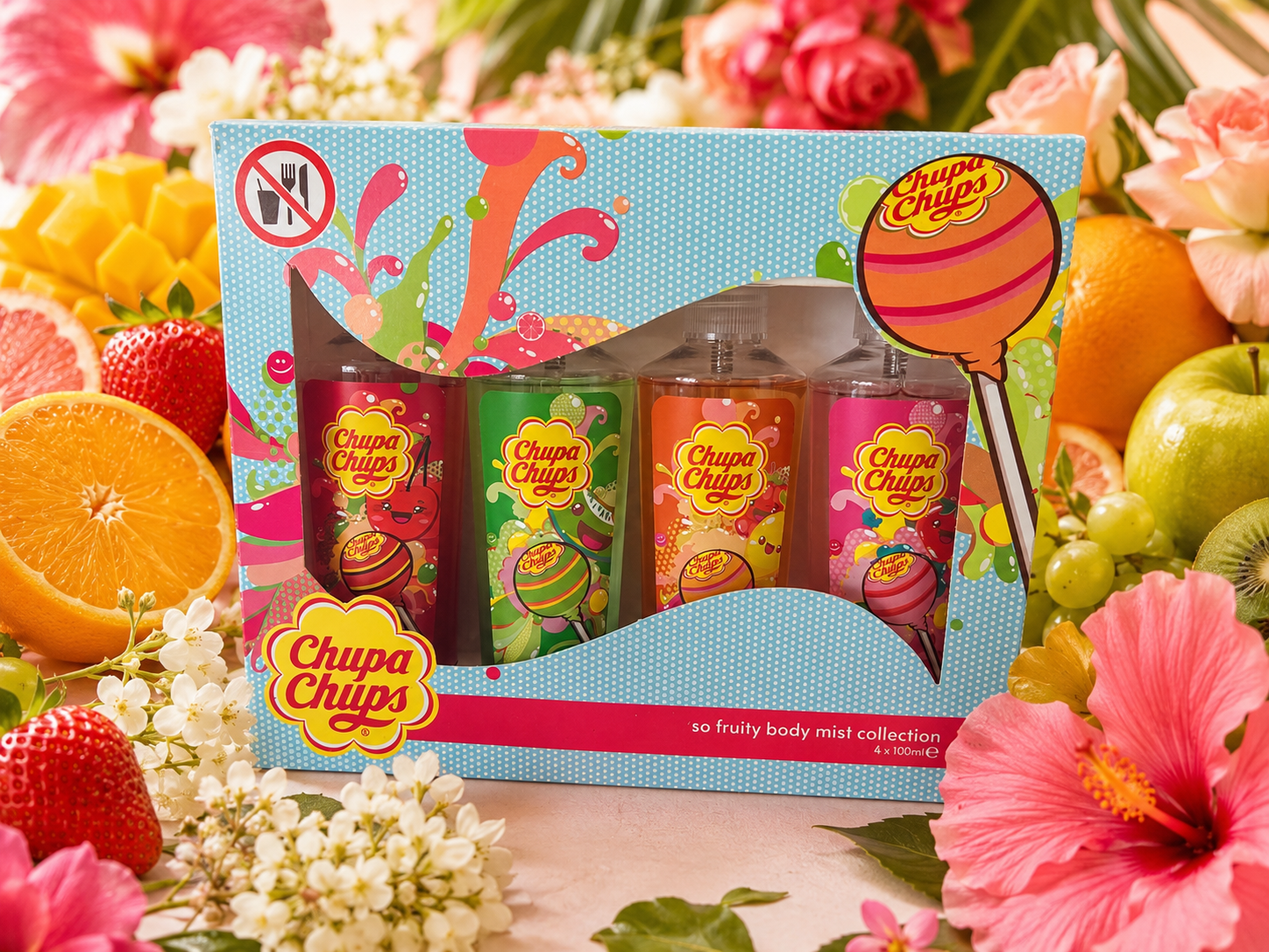 Chupa Chups So Fruity Body Mist Collection – Coffret 4x100ml