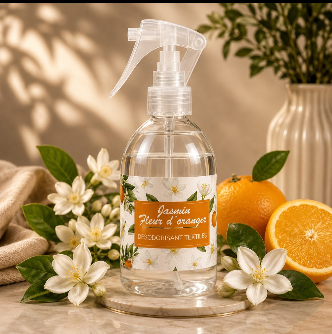 Jasmin Fleur d'oranger – Désodorisant Textiles