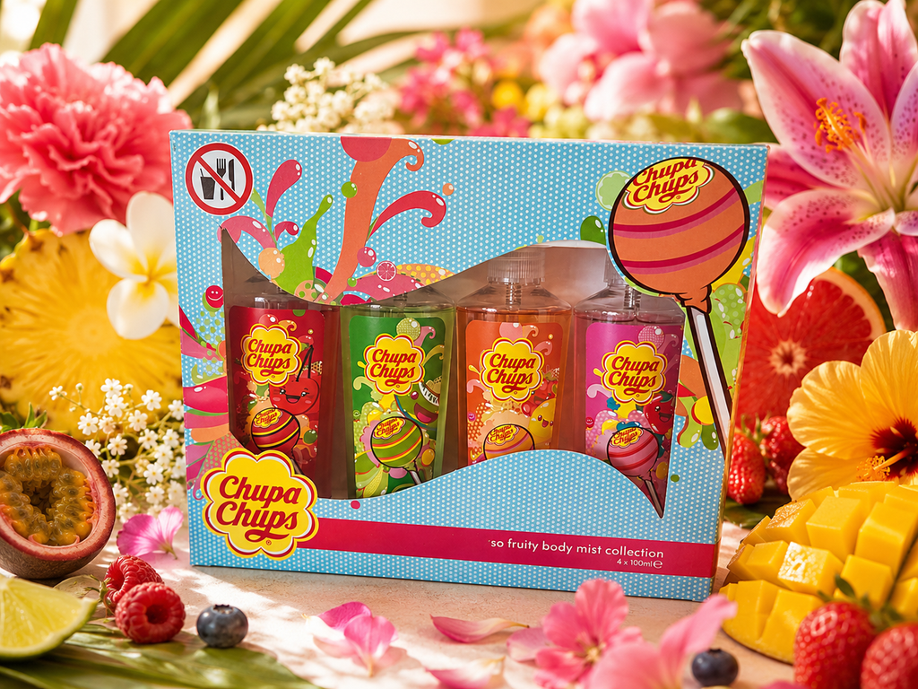 Chupa Chups So Fruity Body Mist Collection – Coffret 4x100ml