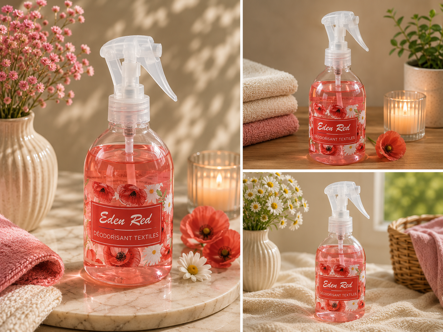 Eden Red – Déodorisant Textiles