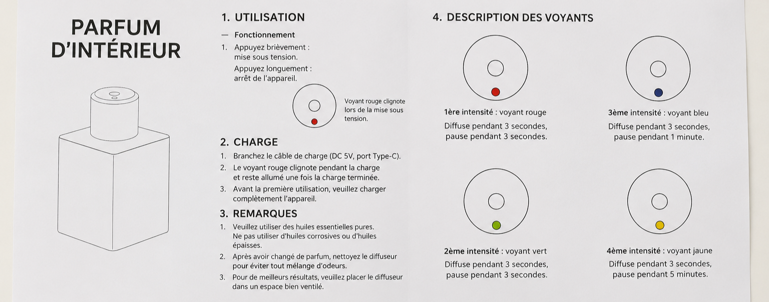 Diffuseur Heal Mood détail