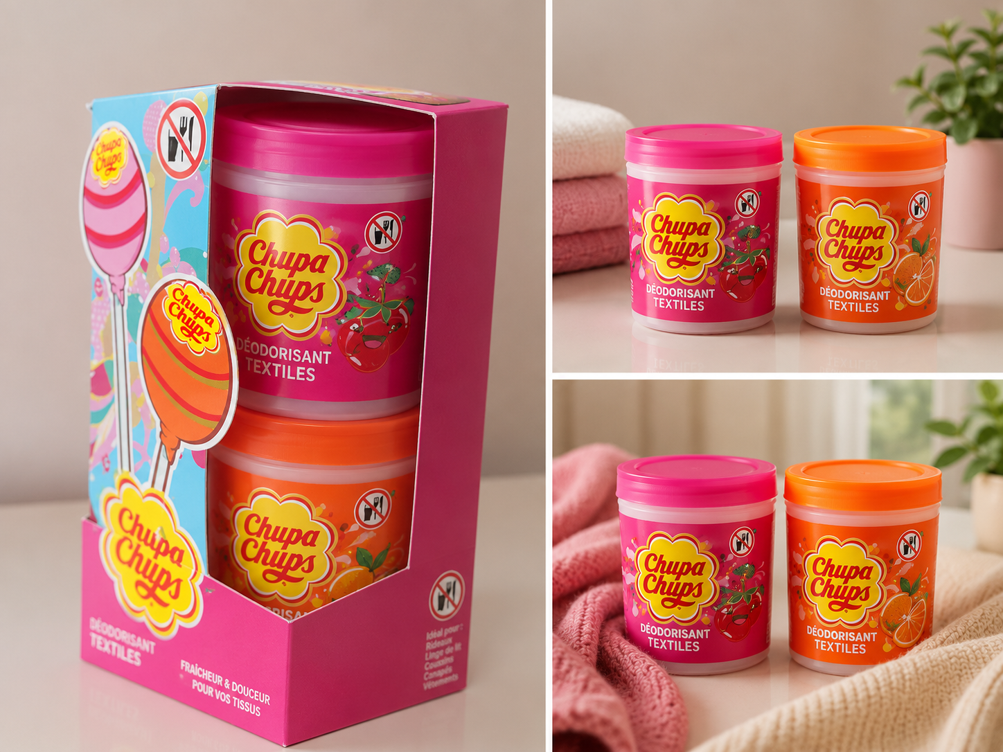 Chupa Chups Duo Body Scrub Orange Pop & Body Butter Strawberry Swirl – 2x220g